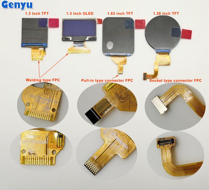 2.4 Zoll Full Color TFT LCD Bildschirm 240x320 Punkte 24pins 16 Bit parallel 1