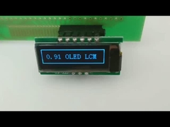 0.91 Zoll 128x32 Auflösung Blaues OLED-Display Modul SSD1306 IIC Schnittstelle
