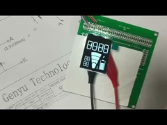 VA LCD-Display Weiße Grafik schwarze Platte Langstreifen 4,5V 9PIN