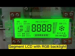Custom LCD 4 Ditig HTN Segmentiertes Display RGB Hintergrundbeleuchtung Farbe für Luftreiniger