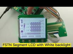 Anpassungs-LCD-Display-Module 7 14 Segmentierte HT1623 FSTN Weiß COB+PIN für Zählerbox