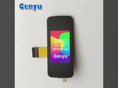 1.06 Zoll TFT-LCD-Bildschirm Kapazitäts-Touch G+F 96*160 Punkte ST7735 SPI 15pin FPC