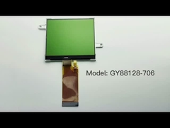 Grüne Hintergrundbeleuchtung COG LCD-Display Transflektives STN-Segment + Graphische 24-Pin-FPC