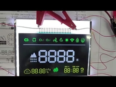 Hochkontrast-VA-LCD-Display Schwarzer Bildschirm Negativ Weiß Segmente 3.6V 40PIN
