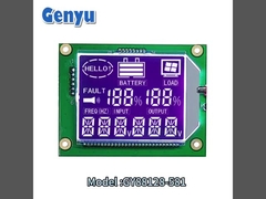 Segmentiertes LCD-Display BTN Negative weiße Ziffern HT1621 Fahrer-PIN Connect