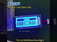 Anpassung von Segment-LCD-Modulen TN 6stellige LCD-Anzeige Blaue Hintergrundbeleuchtung