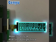 COG Segment LCD Display TN Negativ 20pin FPC RGB Farbhinterlicht für Stoppuhr
