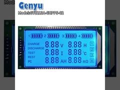 LCD-Segment-Display-Modul HT1621 TN Positivblaue Hintergrundbeleuchtung für Ladegerät