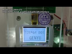 1.88 Zoll 128x64 Dot Matrix LCD Display Modul FSTN Weiß 14PIN SPI Schnittstelle