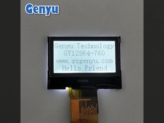 0.96 Zoll 128x64 Monochrom FSTN LCD-Display 15pins Weiß Hintergrundlicht SPI-Schnittstelle
