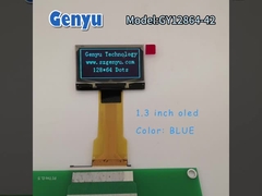Blaue Farbe 1,3 Zoll OLED-Display 128x64 Pixel SH1106 30PIN Lang FPC ZIF-Typ