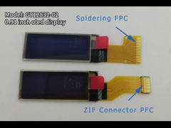 0.91 Zoll OLED-Display 128x32 Pixel Blau 12PIN SSD1306 mit SPI-Schnittstelle