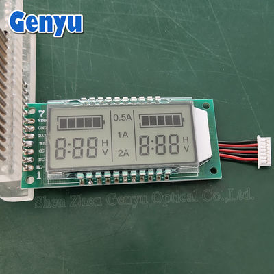 Ein guter Preis. Anpassung von Segment-LCD-Modulen TN 6stellige LCD-Anzeige Blaue Hintergrundbeleuchtung Online