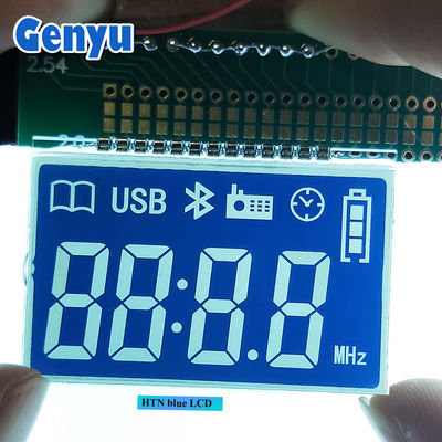 Ein guter Preis. angepasste LCD-Anzeige HTN Negativ 7-Segment-LCD-Anzeige für Audio Online
