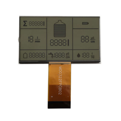 Ein guter Preis. 3.0V benutzerdefiniertes LCD-Panel Schwarzes Seidenbildschirm Segmentiertes TN-Übertragungs-FPC-Connect Online