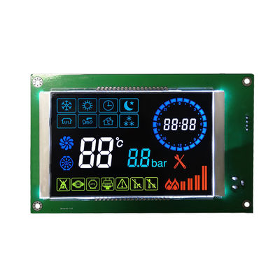 Ein guter Preis. VA-LCD-Segment-Display-Modul Chip an Bord Farb-Ikonen 5,0 V hoher Kontrast Online