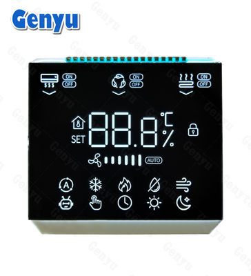 Ein guter Preis. 3.5 Zoll Quadratform VA 3 Ziffern Sieben Segment Anzeige 19 PIN Thermostat Lcd Anzeige Online