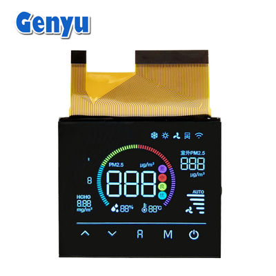 Ein guter Preis. 4.5V VA LCD-Display Farbe Schwarzes Segment-Panel 72PIN FPC-Verbindung für Luftreiniger Online