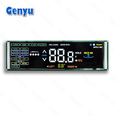Ein guter Preis. Schwarzes VA-LCD-Display mit sieben Segmenten 5V-LCD-Bildschirm für Golfgeräte Online