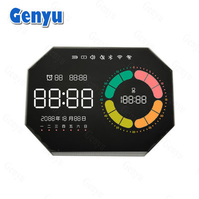 Ein guter Preis. Custom Shape VA LCD Display Farbsegmentiertes LCD Display 4Digit Zebra Bildschirm für Uhr Online