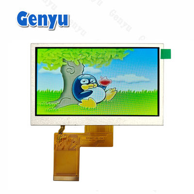Ein guter Preis. 4.3 Zoll TFT-LCD-Display 480x272 Auflösung RGB 40PIN FPC Normalweiß Online