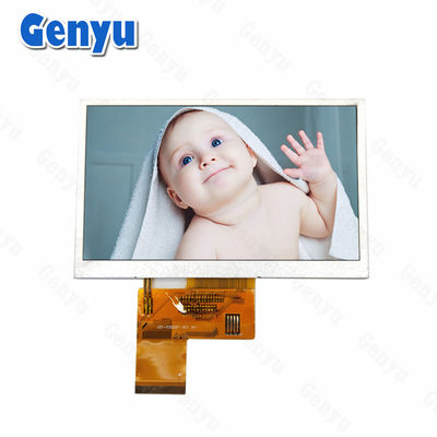 Ein guter Preis. 5 Zoll TFT-LCD-Display TN Übertragbar 800x480 Auflösung 40PIN Parallel RGB 24 Bit Online