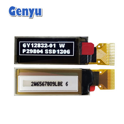 Ein guter Preis. Kleines OLED-Display 0,91' 128x32 Punkte Weiß 14PIN SSD1306 I2C Schnittstelle Online