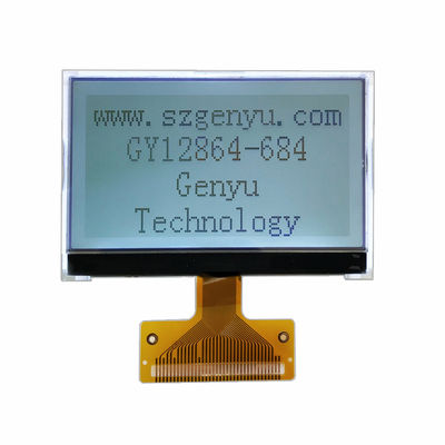 Ein guter Preis. 2.72 Zoll 128x64 LCD COG Display Graphisch FSTN Bildschirm Positiv weißes Hintergrundlicht 36PIN FPC Online