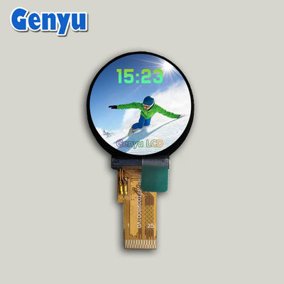 Kleine Größe 0,9 Zoll Rundes TFT-LCD-Display mit Auflösung 128x128 SPI-Schnittstelle