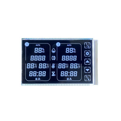 Ein guter Preis. Anpassungsgröße 3.3V VA Touch LCD Bildschirm Segment Anzeige Weiß Ziffern 78PIN Online