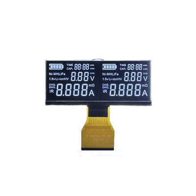 Ein guter Preis. VA-LCD-Display Weiße Segmente Schwarzer Hintergrund 5V FPC Connect Online