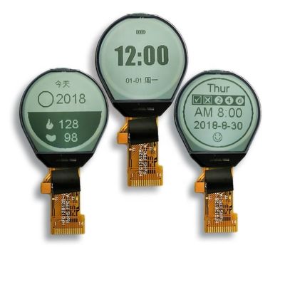 Ein guter Preis. 1.3inch GY128128-23 Round LCD Module 4-Spi FSTN Custom Monochrome Dot Matrix Clock COG LCD Screen 128x128 Circle Display Online