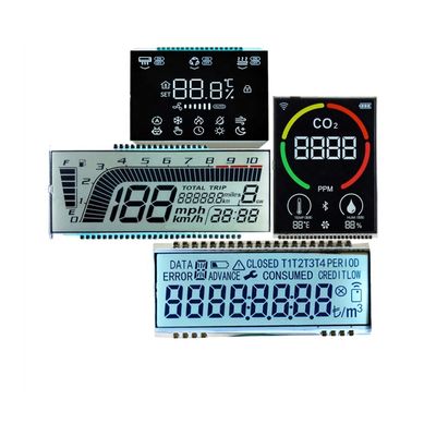 Ein guter Preis. PIN Connector Customized Monochrome Lcd Screen Digital Speedometer Meter Lcd TN HTN FSTN Positive Segment Display Online