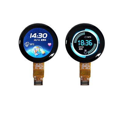 Ein guter Preis. 0,71 Zoll 160x160 runder TFT-LCD-Bildschirm mit GC9D01-Treiber-IC und RGB-LED-Hintergrundbeleuchtung Online