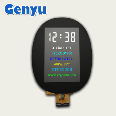 Ein guter Preis. 4.3-Zoll-TFT-Touchscreen-LCD-Kapazität-Touchscreen 480x800 Punkte 40pin RGB-Schnittstelle Online