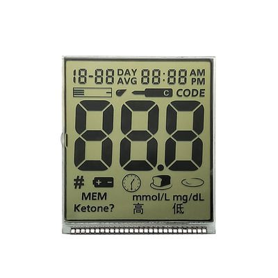 Ein guter Preis. Anpassungs-LCD-Segment-Display HTN Positiv ohne Hintergrundbeleuchtung für Blutzuckermesser Online