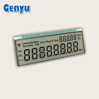 Qualität HTN Custom Segment LCD Display 6 O'Clcok 3.3V 26PIN für Gaszähler usine