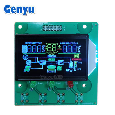 Ein guter Preis. Segment LCD VA Schwarzer Hintergrund Farbe Symbole Weiße Ziffern für Inverter Online