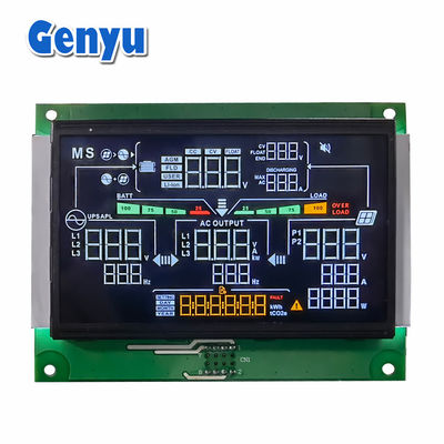 Ein guter Preis. LCD-Bildschirm mit individuellem Segment 4,3 Zoll Schwarzbildschirm Weiß Hintergrundlicht 5,0 V Online