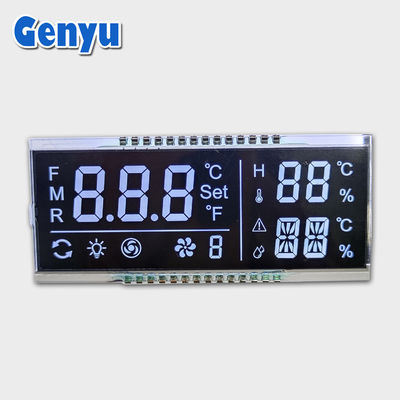 angepasster LCD-Bildschirm des Typs VA 5V LCD-Display PIN Verbinden mit weißem Hintergrundlicht