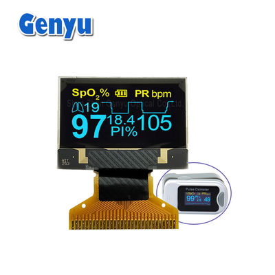 128x64 0,96 Zoll OLED-Display Bicolor SSD1306 30PIN Serienschnittstelle
