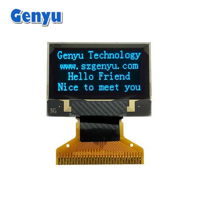 Matrix-Typ 0,96 Zoll OLED-Bildschirm 128x64 Pixel SSD1306 30pin Lötfeder FPC