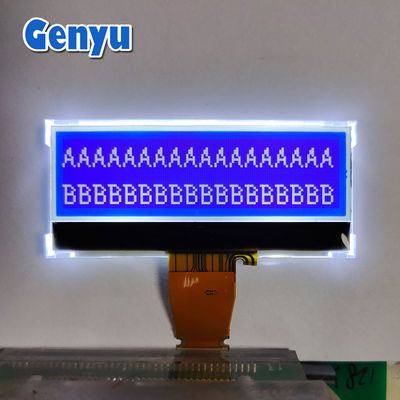 2.18 Zoll COG Grafik-LCD-Display 128x64 Punkte STN Blau 10PIN SPI-Schnittstelle