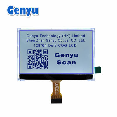 Qualität 2.7 Zoll LCD-Bildschirm 128x64 Grafik-LCD-Display FSTN Weiß Hintergrundlicht 20PIN FPC usine
