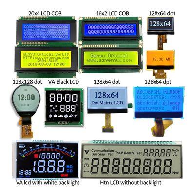 Ein guter Preis. Fstn Monochrome 128x64 dot Graphic Cog LCD 16x2 Lcm Vatn Lcd Digital Segment Screen Custom 7 Segment Lcd Display Online