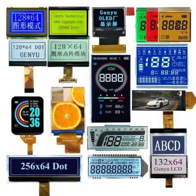 Ein guter Preis. Oem Odm Monochrome 128x64 Graphic Cog Custom HTN STN Fstn Segment black Va Segment OLED IPS Color TFT Touch LCD Display Lcd Online
