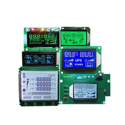 Ein guter Preis. LCD-Polarisator Transmissiv/Transflektiv/Reflektiv Kundenspezifisches Monochrom 7-Segment-LCD-Dot-Matrix-COB-Displaymodul-Board Online
